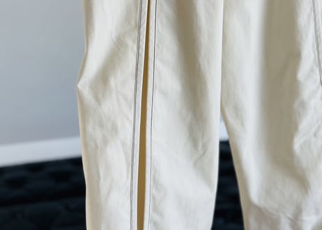 kanizsa drawstrings tack wide pants dead stock