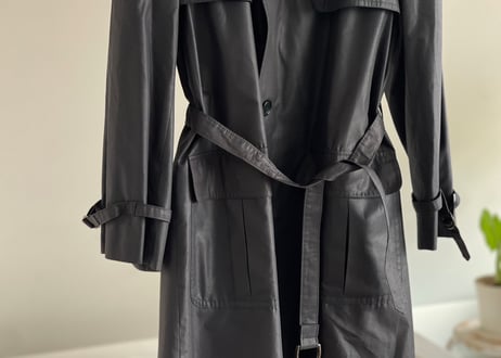 lanvin belted coat