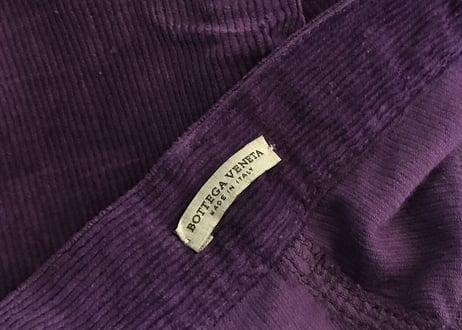 2018aw bottega veneta corduroy pants