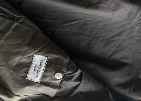 our legacy  oiled military jacket
