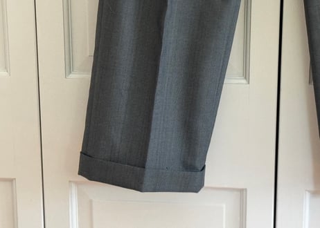 yves saint laurent doubole stripe set up suit