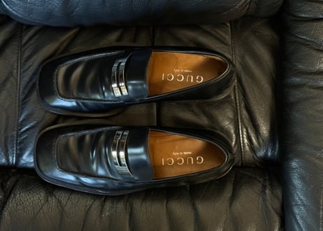 gucci heel loafer