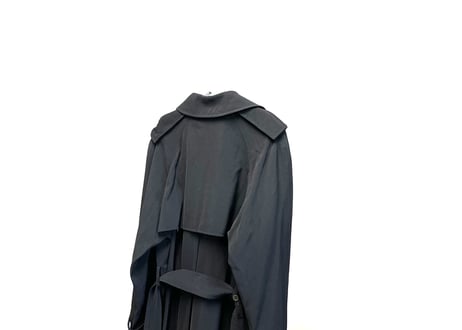 yves saint laurent rive gauche made in Flance trench coat