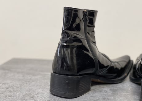 ganni barbart heel boots