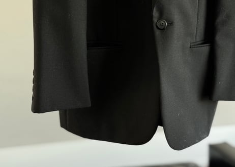 yves saint laurent tuxedo set up suit