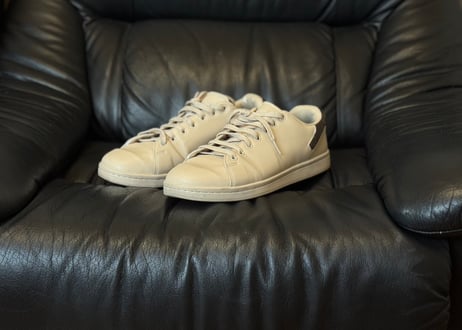 rafsimons leather sneakers