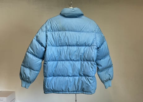 vintage moncler down jacket "blue"