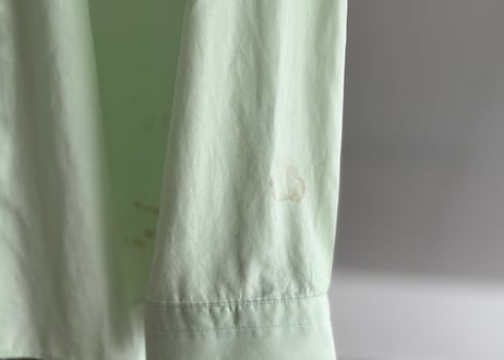 isseymiyake green shirt