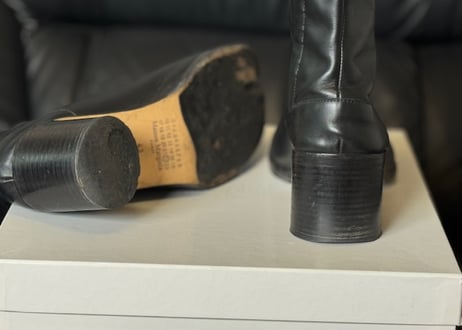 maison margiela "足袋" heel boots