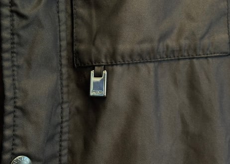 prada stand collar jacket