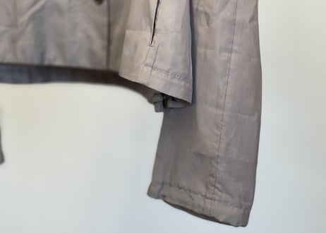 jilsander silk shirt jacket