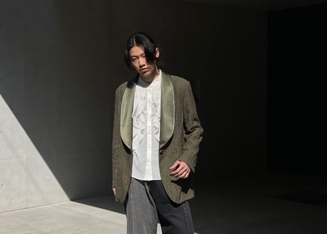 ermanno diermasanno 2021ss lace jacket dead stock