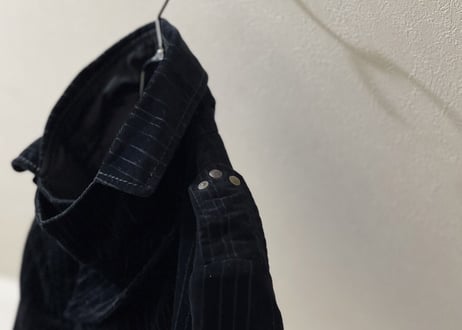 marithe + francois girbaud velvet coat