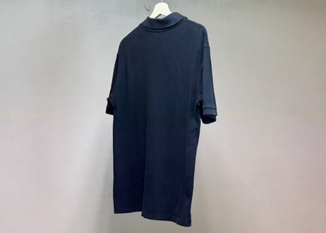 hermes "H logo" polo shirt navy