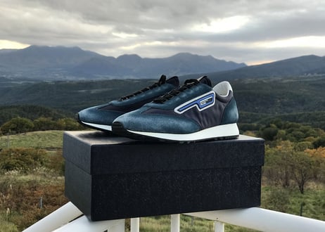 2020ss prada leather sneakers dead stock 8 half