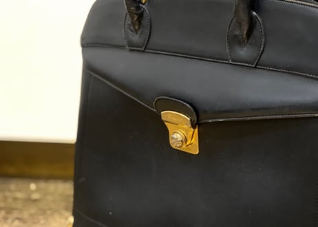 salvatore ferragamo leather bag