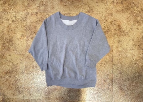 balenciaga 2019aw reverse logo sweat