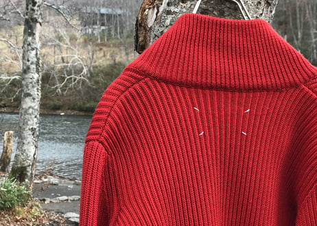 2006aw maison margiela drivers knit