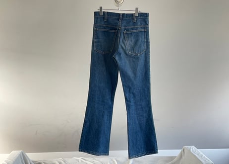 70's jc penny flare denim pants