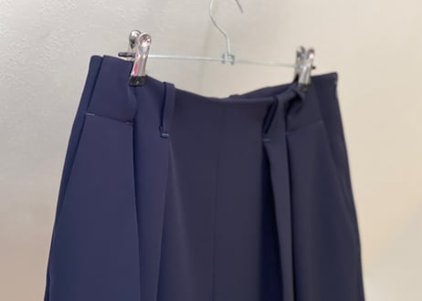 elin wide tack trousers
