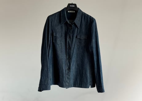 jilsander "初期" denim shirt jacket