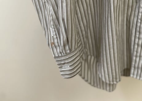 isseymiyake stripe shirt