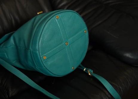 marc by marc jacobs logo shoudelr bag turquoise