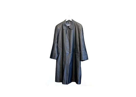 lanvin silk coat