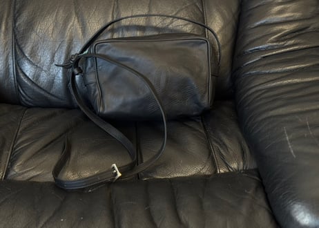 loewe anagram leather shoulder bag