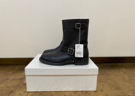 maison margiela leather boots 42