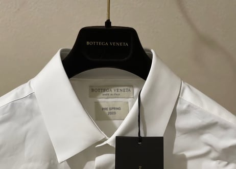 bottega veneta 2020ss over size logo shirt dead stock