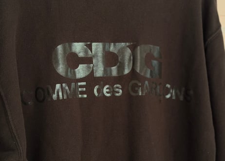 comme des garcons CDG logo sweat