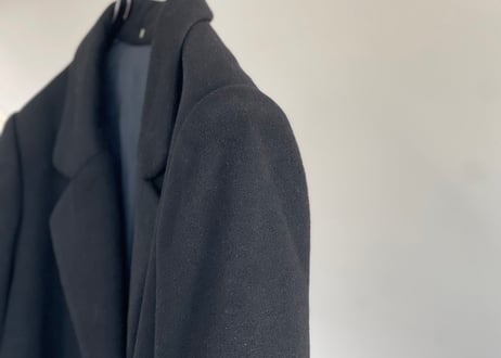 80-90s pure cashmere double long coat