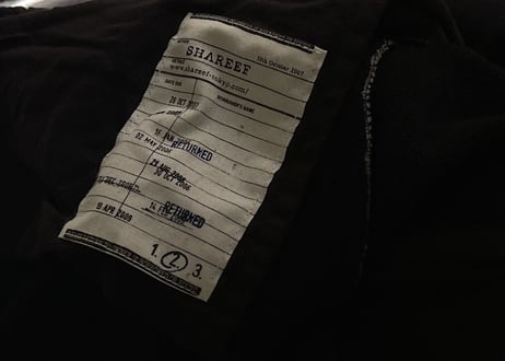 shareef line sweat pants