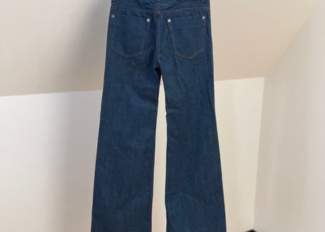 mm6 maison margiela  flare denim pants dead stock