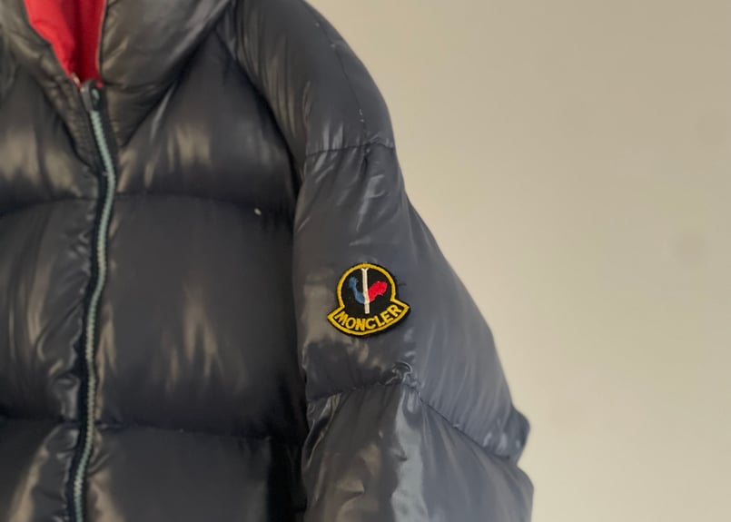 vintage moncler “reversible” down jacket #2 | w