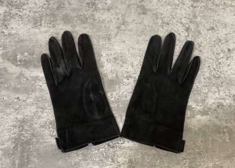 80s gucci leather gloves