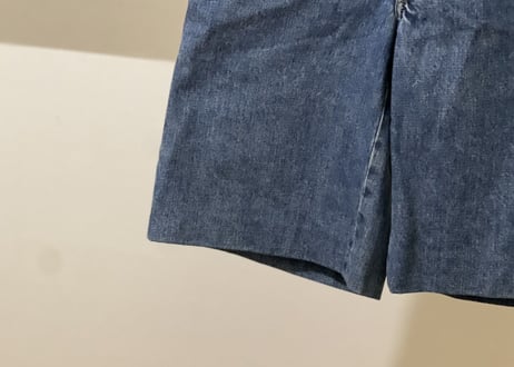 prada denim shorts
