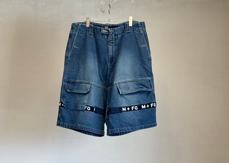 marithé françois girbaud wide denim shorts