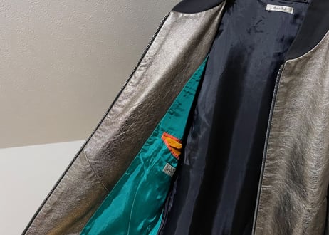paul smith leather jacket