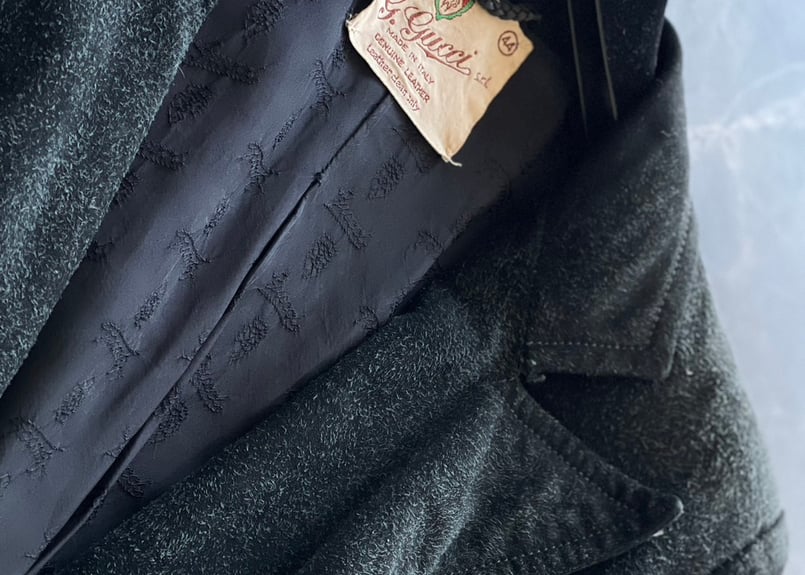 70s gucci leather jacket | weekend tokyo