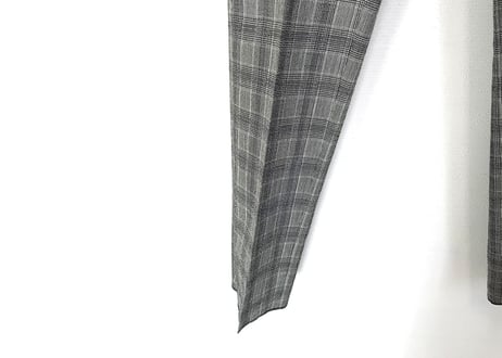 2017ss maison margiela check trousers dead stock B