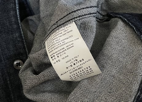 maison margiela 2014aw denim shirt jacket