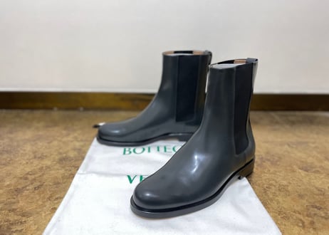 bottega beneta 2020aw side gore green boots dead stock 42
