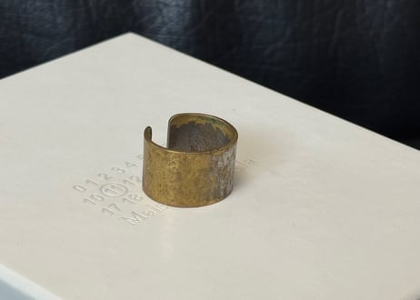 maison margiela antique finish ring #c