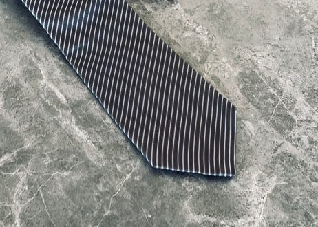 dior homme by  hedi slimane stripe neck tie
