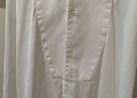 gucci dress shirt open color white