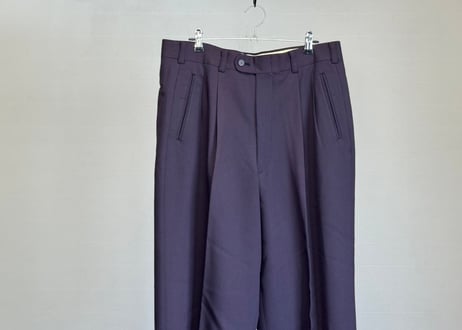 balenciaga purple tack trousers