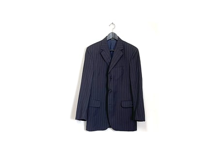 yves saint laurent  made in italy stripe jacket