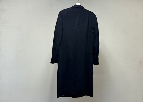 lanvin pure cashmere double chesterfield coat